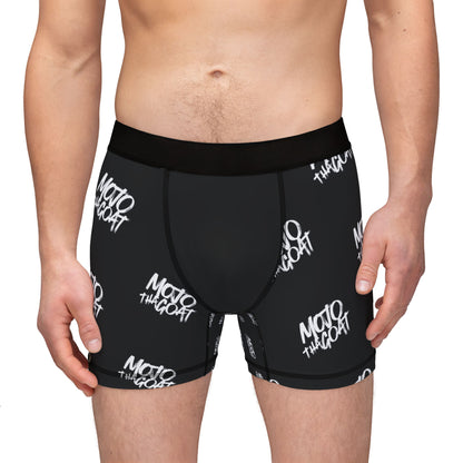 Mojo Boxer Briefs - Metro Goat Graffiti Black
