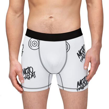 Mojo Bottom Briefs - Metro Goat Graffiti White