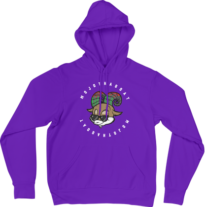 Around the World "MOJOTHAGOAT" Hoodie ~ Original White Letters