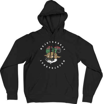 Around the World "MOJOTHAGOAT" Hoodie ~ Original White Letters